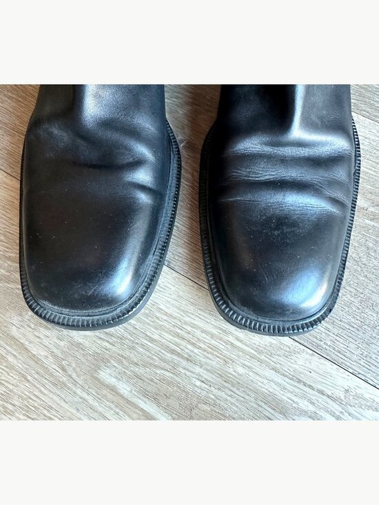 Gucci Black Leather Chelsea Boots – Size 10D - US 12 main image 6